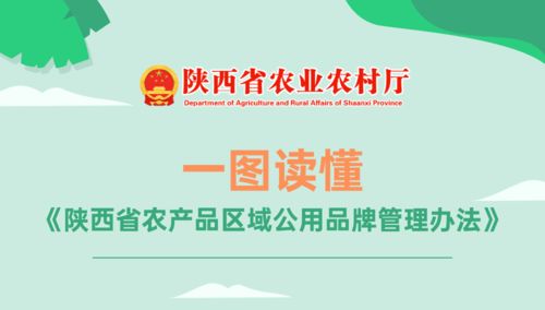 一图读懂 陕西省农产品区域公用品牌管理办法